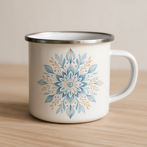 Steel White Mug